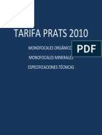 Tarifa Prats 2010