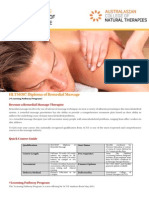 ACNT Diploma of Remedial Massage