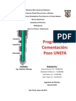 ProgramaCementacionPozoUNEFA