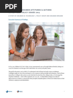 Exploring Consumer Attitudes & Actions on Key Tech Policy Issues 2014
