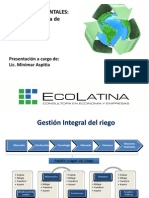 Seguros ambientales: gestión del riesgo