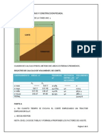 Ejercicio de Produccion de Un Tractor d10t