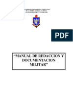 Manual de Redaccion y Documentacion Militar