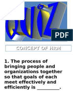 Concept of HRM