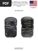 Wolfcom 3rd Eye Police Camera Brochure