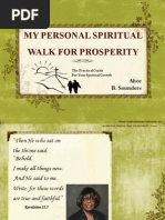 saunders my personal spiritual walk excerpt chp  1