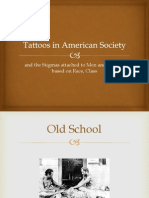Tattoos in American Society