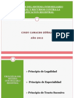 Principios Del Sitema Inmobiliario Registral