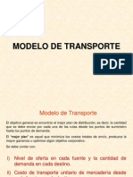 Modelo de Transporte