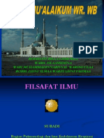 Kuliah Filsafat Ilmu