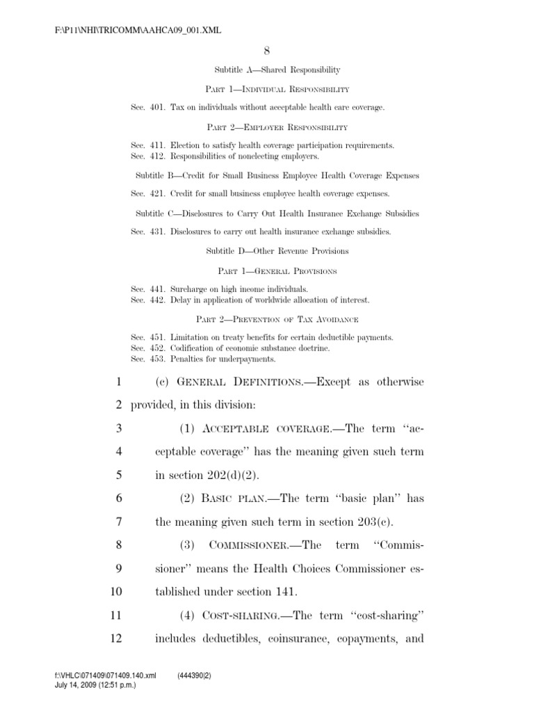 8 Pdfsam AAHCA BillText 071409 | PDF | Technology & Engineering