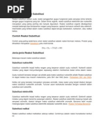 Mekanisme Reaksi  Reaksi  Substitusi Elektrofilik Senyawa Aromatik