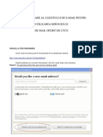 Ghid Configurare Client Email - Utcluj