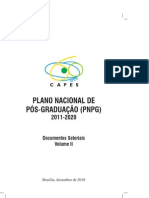 PNPG 2011 - 2020 Financiamento Schwartzman Chaves