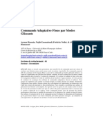 Commande Adaptative Floue Par Modes Glissants: Ayman Hussain, Najib Essounbouli, Frédéric Nollet, & Abdelaziz Hamzaoui