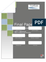OB221 Team 1 - Project Paper Final Draft