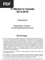 IT Market in Canada 2014-2018