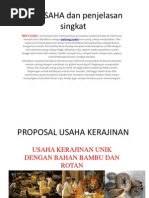 Download Proposal Usaha Kerajinan by Oddz_Jr SN230027026 doc pdf