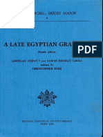 Jaroslav Cerny-Sarah Israelit G, Late Egyptian Grammar