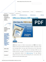 Difference Between GSM and CDMA _ GSM vs CDMA