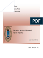 Mechanical Behaviour of Materials IV Fracture Mechanics
