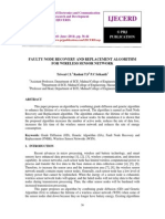 Faulty Node Recovery and Replacement Algorithm for Wireless Sensor Network