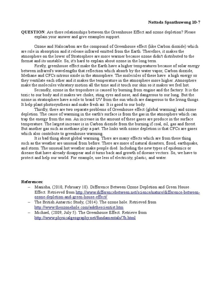 Greennhouse Effect | PDF | Greenhouse Effect | Atmosphere