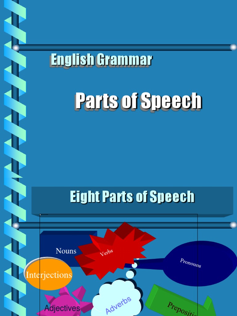 English Grammar: Parts of Speech | PDF | Noun | Part Of Speech