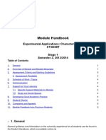 CT 6008TModule Handbook Template 13 - 14