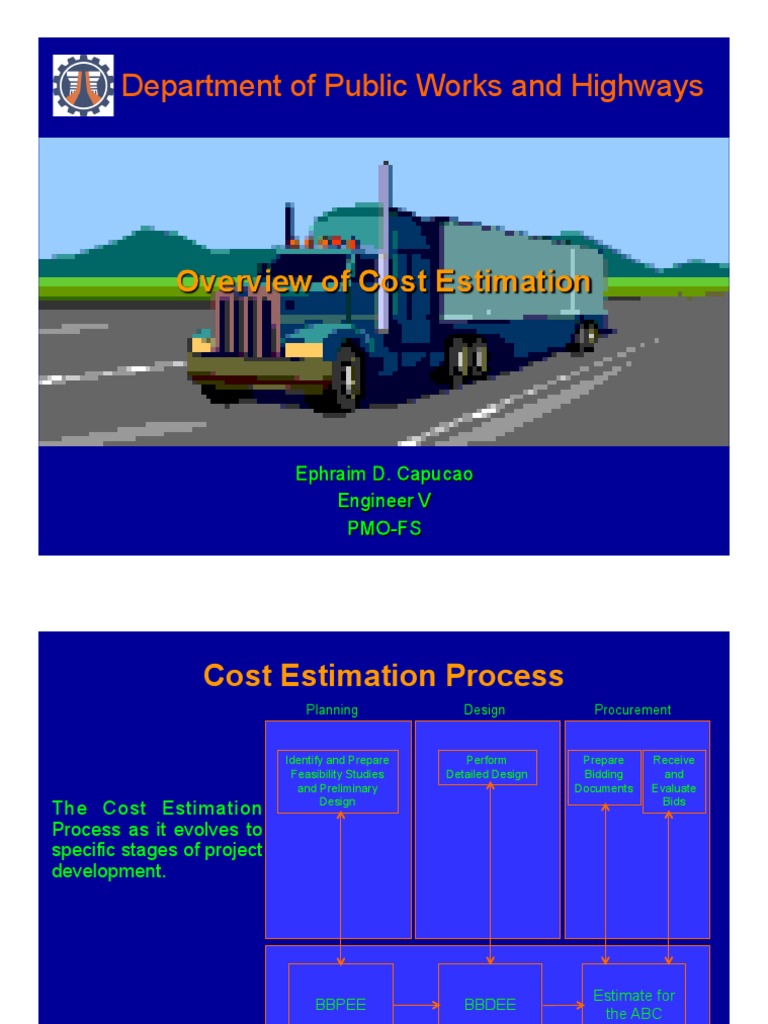 Dpwh Cost Estimate Guidelines Road Surface Concrete vrogue.co