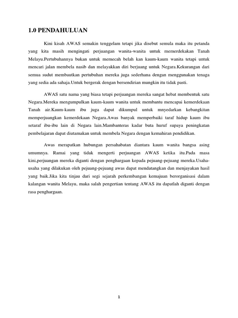 Awas Full | PDF