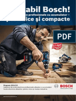 Bosch - Scule Electrice Profesionale Cu Acumulator. Program 2011-2012