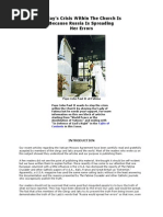 Today's Crisis Within the Church is because Russia is spreading Her Errors