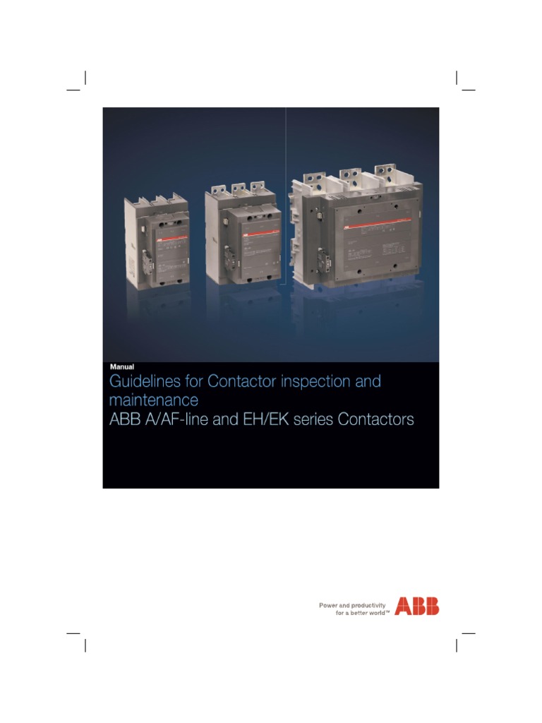 Contactor Maintenance Manual | PDF | Language Arts & Discipline | Home ...