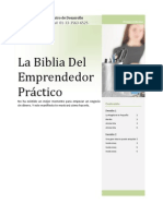 La Biblia Del Emprendedor Práctico