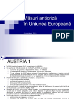 DSG - Masuri Anticriza in UE - 8 Nov