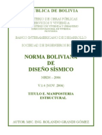 Norma Sismica Titulo e