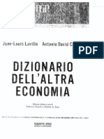 Dizionario Del'Alltra Economia