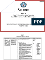 Silabus Merawat Hewan Dan Tumbuhan Kls II - Ok