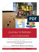 Journey To Bataan: L-Acct Ii Magazine