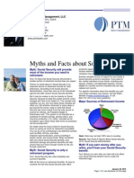 Myths and Facts About Social Security