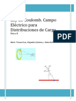 Clase de Ley de Coulomb y Campo Electrico