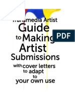 The Transmedia Artist Guide To Making Artist Submissions E-Book