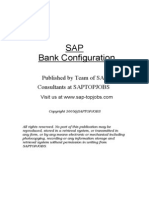 SAP Banking config