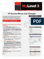 IP Service Moves and Changes - Level 3