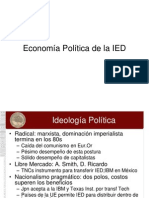 Sesión 10 Economía Política de La IED