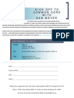 Dan Meyer Registration Form