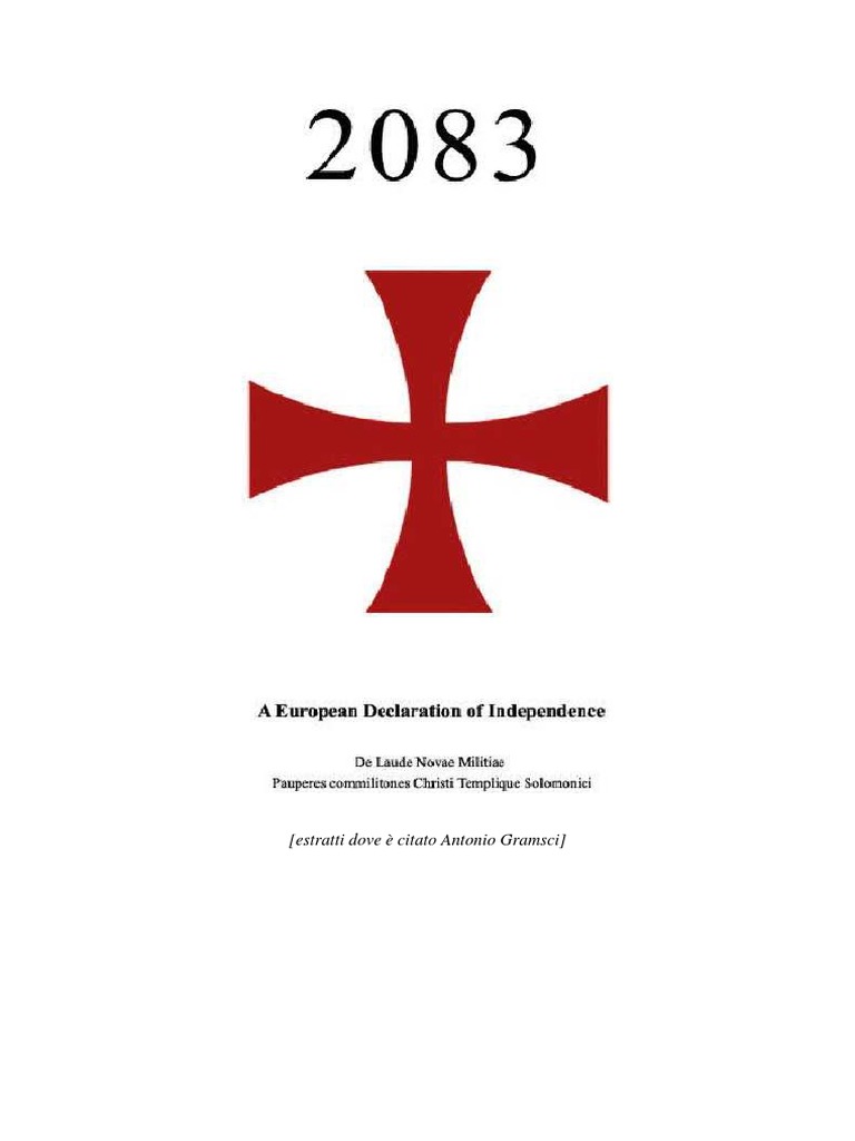 2083 a european declaration of independence book