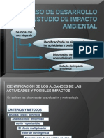 Proceso de Desarrollo de Un Estudio de Impacto