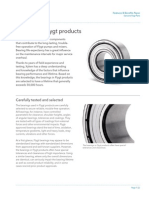 Bearings in Flygt Products Features and Benefits